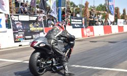 Kepez'de motodrag heyecanı