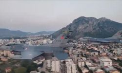 Kozan'da muharip uçak gösterisi