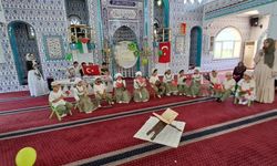 Kur'an kursunda mezuniyet töreni