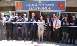 Muharip Gaziler Derneği'nin yeni bürosu açıldı