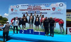 Osmaniyeli aba güreşçileri Türkiye Şampiyonası'ndan 7 madalya ile döndü