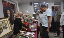 Reyhanlı'da Halk Eğitimi Merkezi'nde sergi günleri