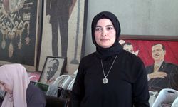 Suriyeli sanatçılar, 100 bin mozaikle Cumhurbaşkanı Erdoğan'ın portresini yaptı
