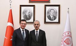 Uslu'dan Bakan Uraloğlu'na ziyaret