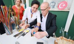 Yüreğir'de kursiyerler eserlerini sergiledi