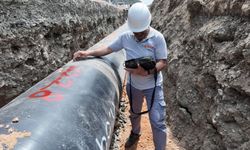Akçay isale hattında çalışmalar son aşamaya geldi