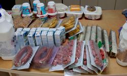 Akdeniz'de bir zincir markette tüketim tarihi geçmiş ürünler ele geçirildi