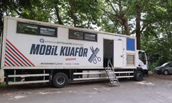 Büyükşehir'in Mobil Kuaför TIR'ı yaylalarda hizmet veriyor