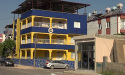 Fanatik Fenerbahçeli aile, yaşadıkları apartmanı sarı-laciverte boyadı