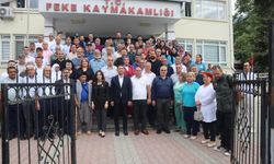 Kaymakam Yılmaz'a duygusal veda