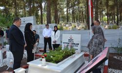 Kaymakamdan şehit kabirleri ve ailelerine ziyaret