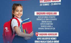 Kepez'den öğrencilere kırtasiye desteği
