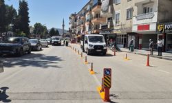 Korkuteli'nde delinatör çalışmaları