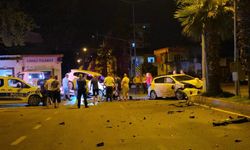 Kozan'da otomobiller çarpıştı; 1 yaralı