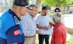 Mersin'de bitkin düşen at kurtarıldı