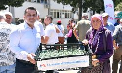 Mersin'de üreticiye destek