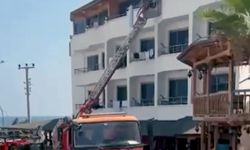 Otel odasında çıkan yangın söndürüldü; mahsur kalan 9 kişi kurtarıldı