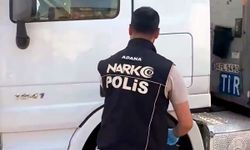 Polisin takibiyle durdurulan TIR'da 24 kilo skunk ele geçirildi