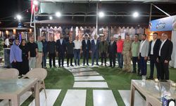 Reyhanlı Garnizon komutanı Özergil'e veda yemeği