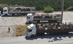 Trafik güvenliğini tehlikeye atan TIR'ın sürücüsüne dron destekli denetimde ceza