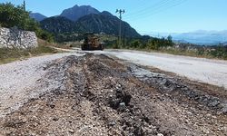 Yayla yollarında bakım çalışmaları