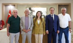 Başkan Topaloğlu'ndan Başkan Vekili Özdemir'e ziyaret