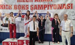 Burdurlu kick boksçulardan 13 madalya