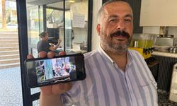 Döner yerken nefes borusuna et parçası kaçan müşterisini Heimlich manevrasıyla kurtardı