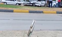 Eğirdir'de zincirleme kaza