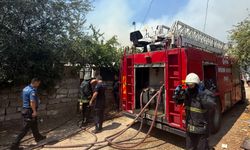 Gecekondu yangında kullanılamaz hale geldi