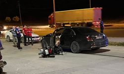 İki motosiklet kazasında 3 kişi yaralandı