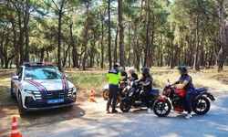 Jandarma 1 haftada 5 bin 392 motosikletliyi denetlendi