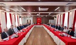Jandarma komutanına veda yemeği