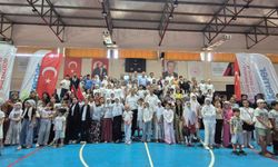 Kemer'de yaz Kur'an kursları sona erdi
