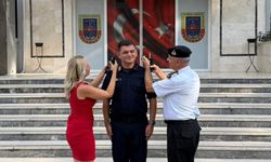 Manavgat jandarmada rütbe terfi heyecanı