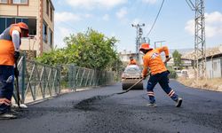Mersin kırsalında yol çalışmaları sürüyor
