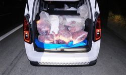 Mersin'de 877 kilogram kaçak sakatat ele geçirildi