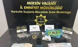 Mersin'de uyuşturucu operasyonunda 4 tutuklama