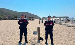 Patara'da Caretta caretta yuvalarında jandarmadan denetim