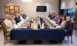 Sahil Güvenlik Grup Komutanı Yarbay Coşkun için veda yemeği