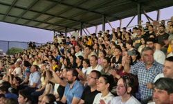 Samandağ'da jandarmadan futbol maçında farkındalık çalışması