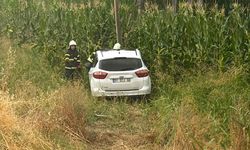 Şarampole giren otomobilde 4 yaralı