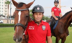 Sıcaklıklar arttı, atlı polislerin mesai saatleri değişti