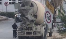 Yola beton döken mikserin sahibine para cezası