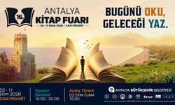 16. Antalya Kitap Fuarı 2 Ekim'de başlıyor
