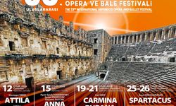 33. Uluslararası Aspendos Opera ve Bale Festivali başlıyor