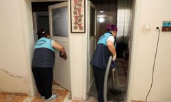 Akdeniz'de evler temizleniyor, hayatlar kolaylaşıyor