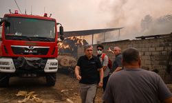 Aksu yangını 2'nci gününde; 2 bini aşkın hane elektriksiz kaldı (5)