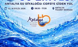 Antalya Su Zirvesi'ne hazırlanıyor