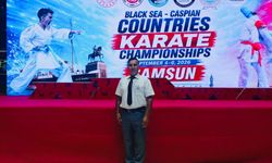 Antrenör Gürbüz Ak, Mersin'in 5'inci uluslararası karate hakemi oldu